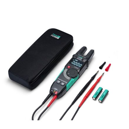 Digitális multiméter beépített villás lakatfogóval