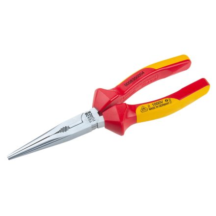 Hosszú csőrű fogó 200mm szigetelt 1000V VDE