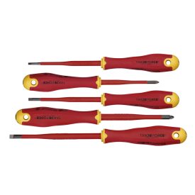 Csavarhúzó készlet 5 részes PZ/lapos szigetelt