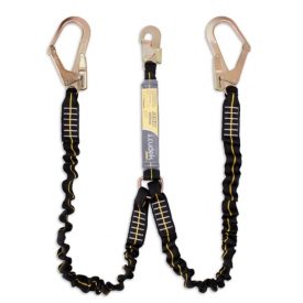 ENERGIAELNYELŐ IRUDEK 398 ELASZTIKUS, FEKETE/SÁRGA, 180CM