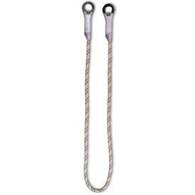   BIZTOSÍTÓ KÖTÉL IRUDEK NEXION 150 2 MŰANYAG GYŰRŰVEL, SZÜRKE, 1,5M