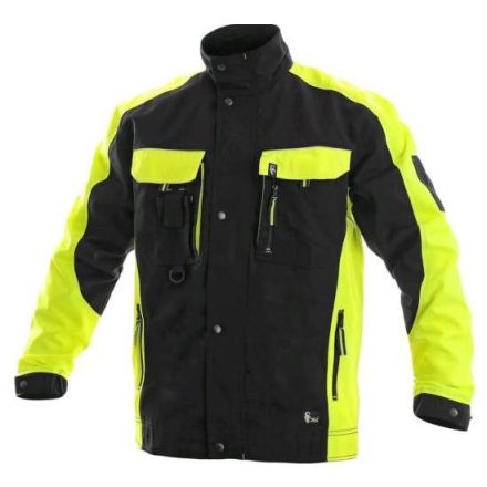 CXS Brighton téli kabát sárga/fekete 60-62