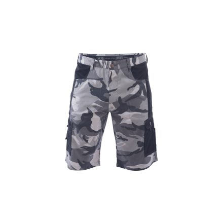 CRAMBE rövidnadrág terepmintás szürke M