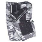 CRAMBE rövidnadrág terepmintás szürke S