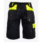 Urgent rövidnadrág URG-Y fekete-neon sárga 44