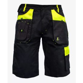 Urgent rövidnadrág URG-Y fekete-neon sárga 44