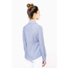 LADIES' LONG-SLEEVED OXFORD SHIRT