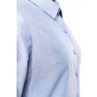 LADIES' LONG-SLEEVED OXFORD SHIRT