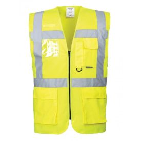 S476 - Jól láthatósági vezetői mellény sárga 4XL