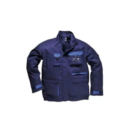 Portwest Contrast  munkavédelmi kabát kék L