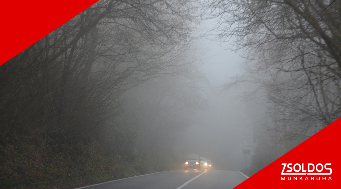 Biztonságos vezetés a téli ködös időben