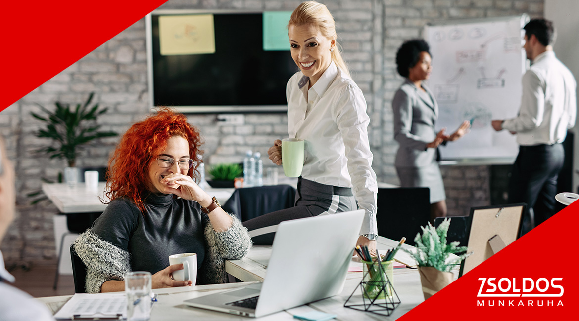 Visszatérés az irodába